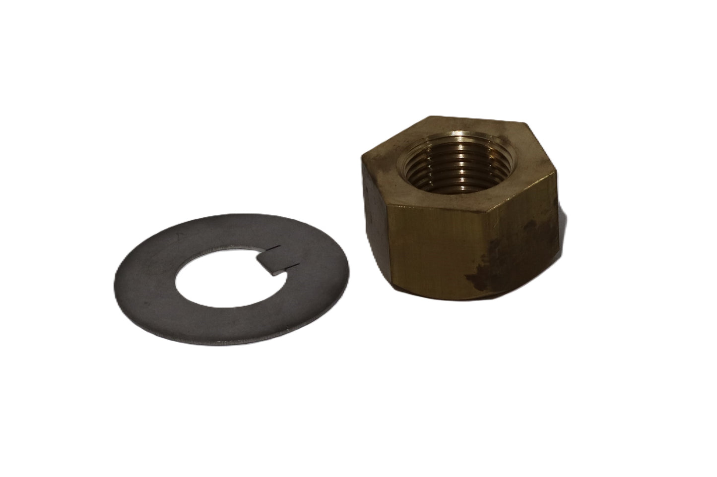 Nut C/w Tab Washer 2.25" M36 Prop Nut C/