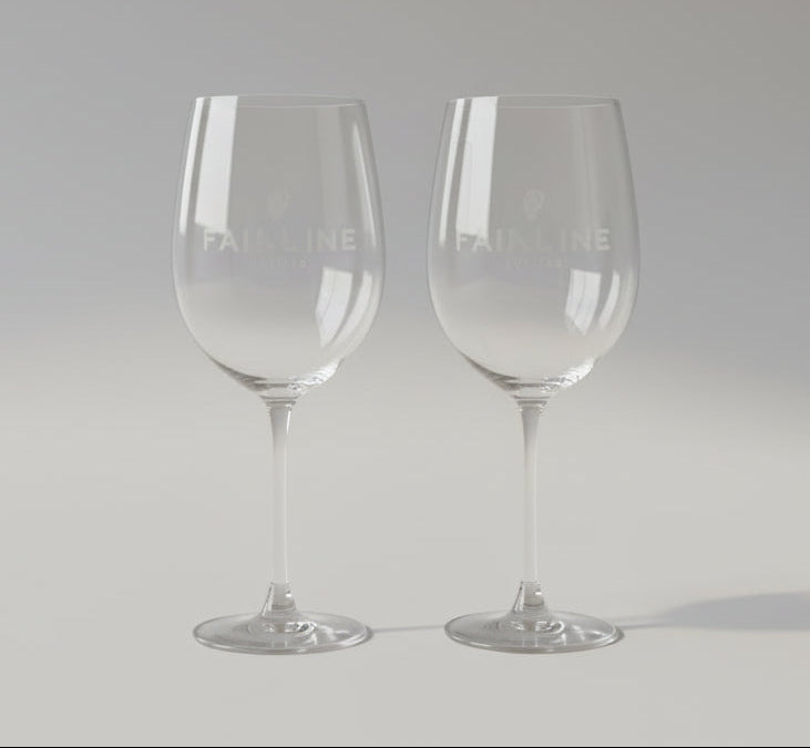 Glass Crystal Wine (Pair)