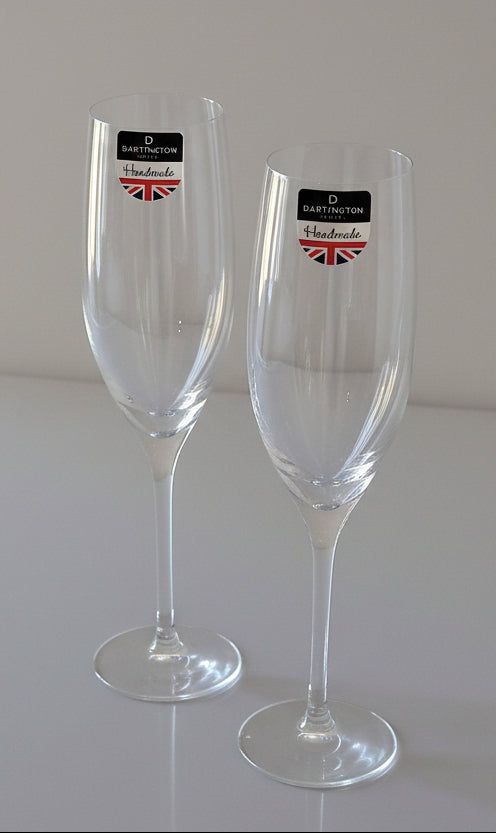 Glass Crystal Champagne (pair)