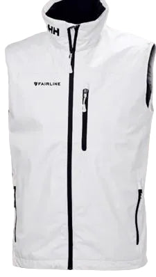 Fairline Crew Vest White