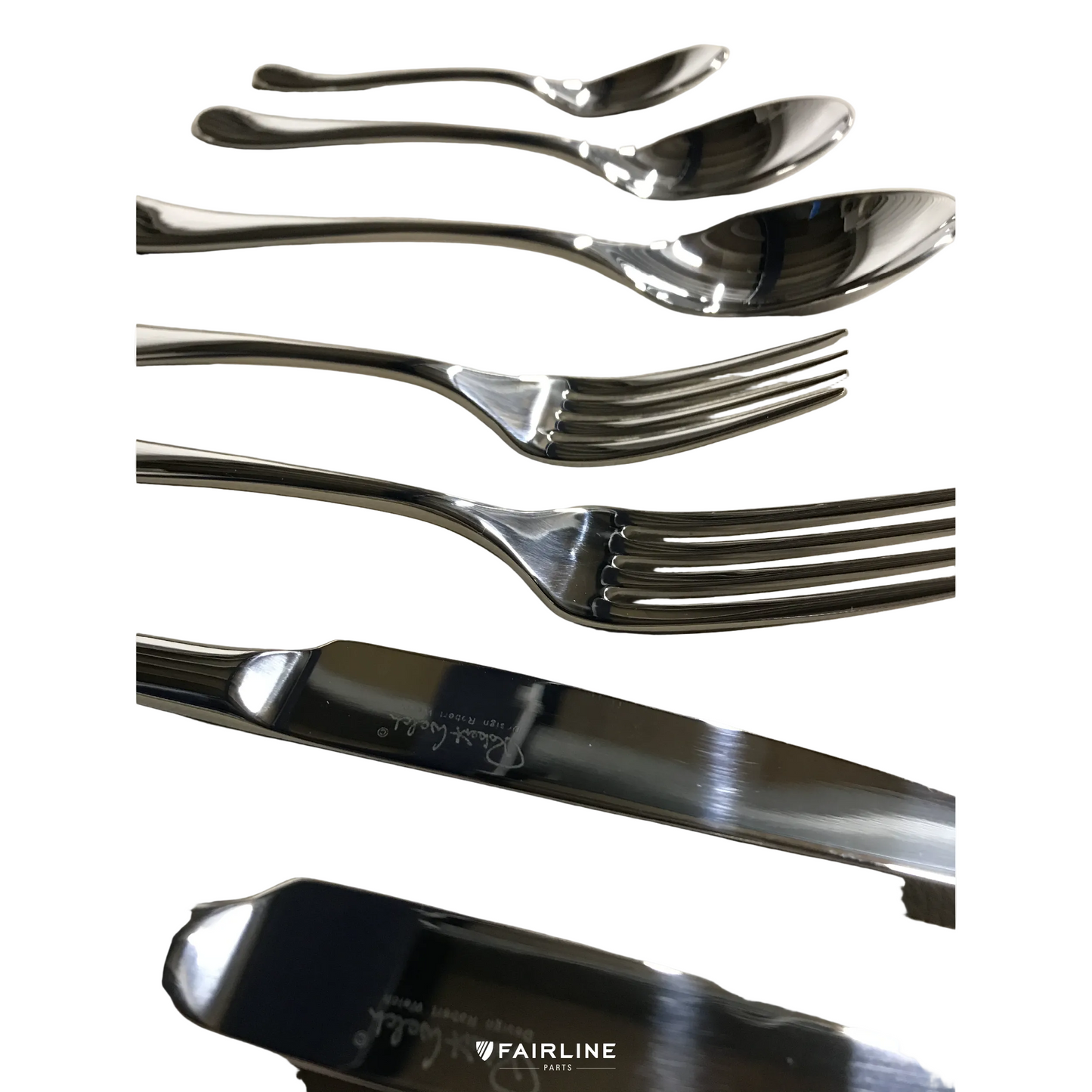 Current Cutlery Range Robert Welch- 7 Pc, Single place setting