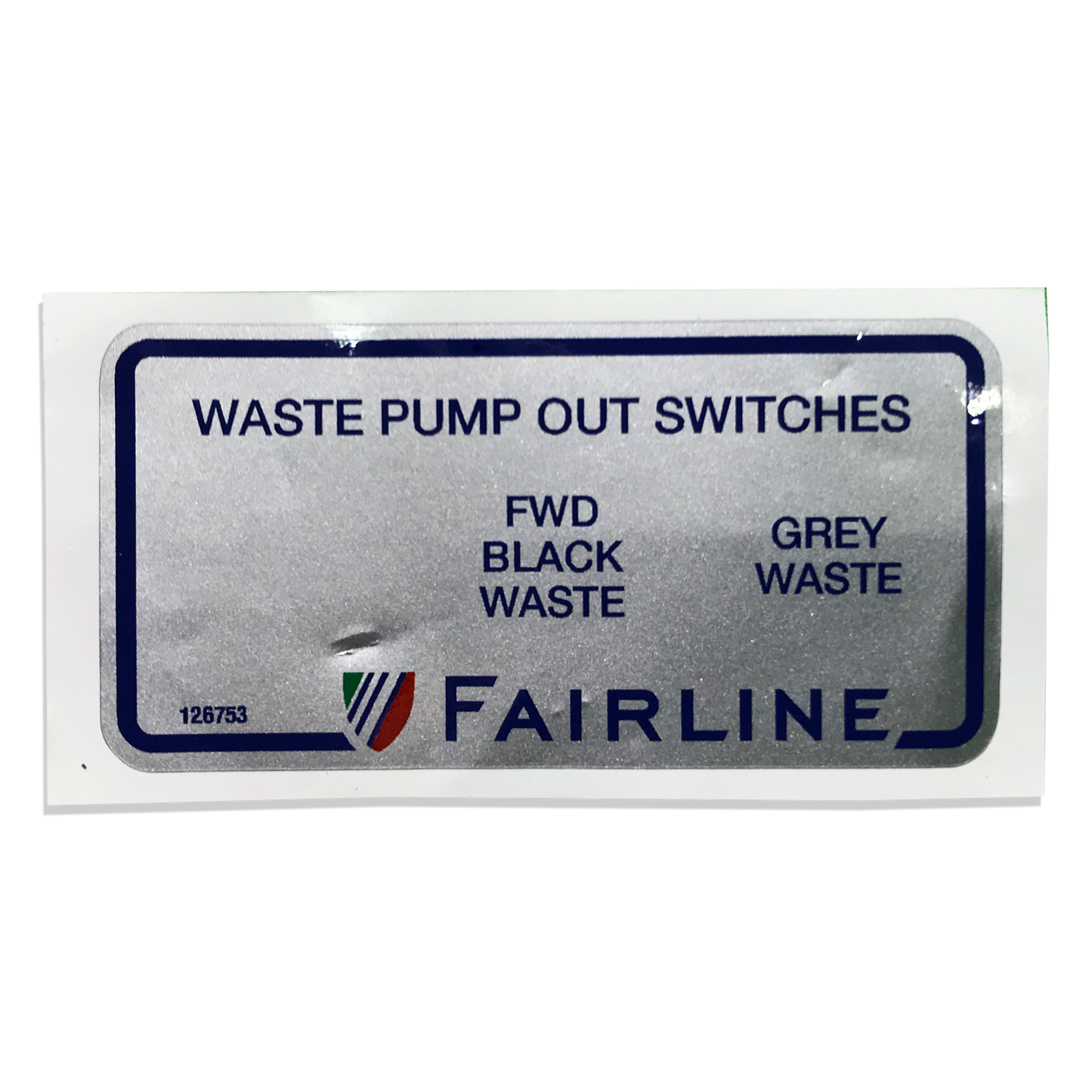 Label Pump Out Switch