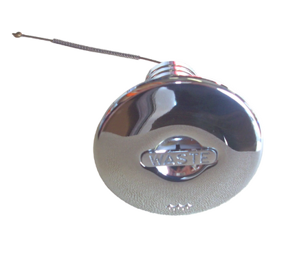 DECK FILLER WASTE 38MM CHROME