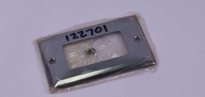 Bezel Hubbell CH26 Smooth Chrome Plate