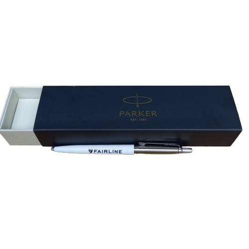 Fairline Parker jotter (White Barrel)