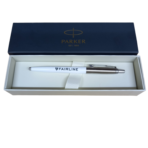 Fairline Parker jotter (White Barrel)