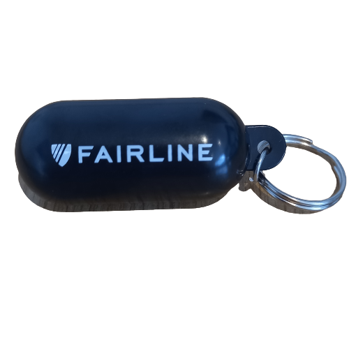 Fairline Floating Keyring Black