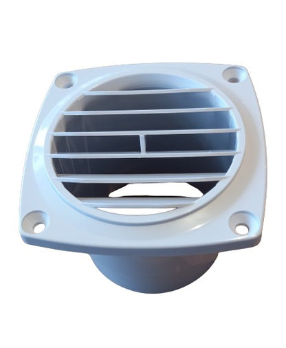 Vent White 3" Plastic White