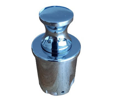 Latch Push Button Chrome Non-Handed