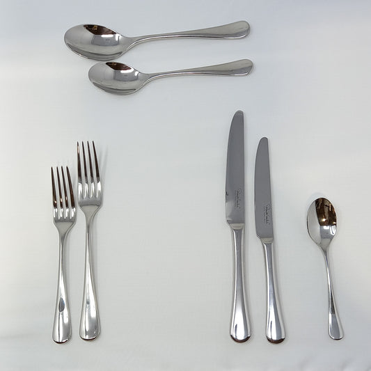 Current Cutlery Range Robert Welch- 7 Pc, Single place setting