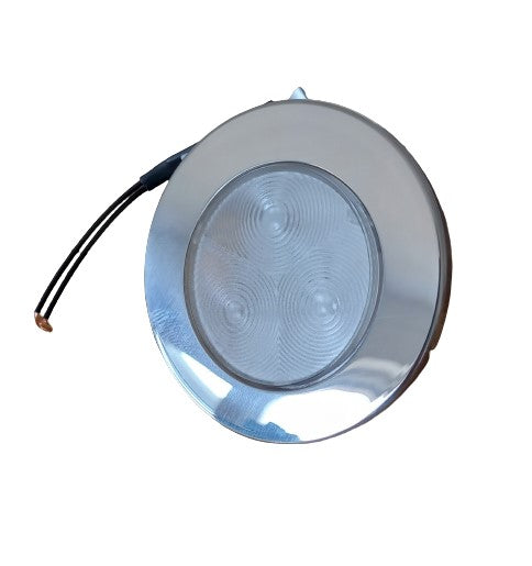 Light Led S.S Bezel Blue Light multivoltage