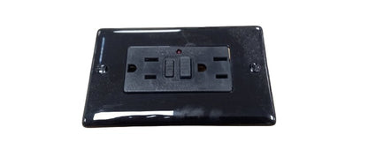 Socket GFI Receptable Black