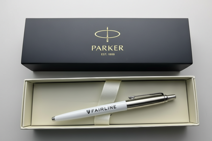 Fairline Parker jotter (White Barrel)