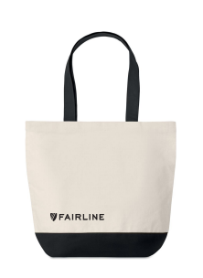 Fairline Canvas Tote Bag