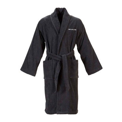 Fairline branded supreme Bathrobe - Grey Extra large