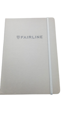 Grey Fairline Embossed Notebook