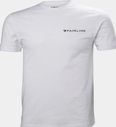 Fairline Crew T-shirt Mens White XXL