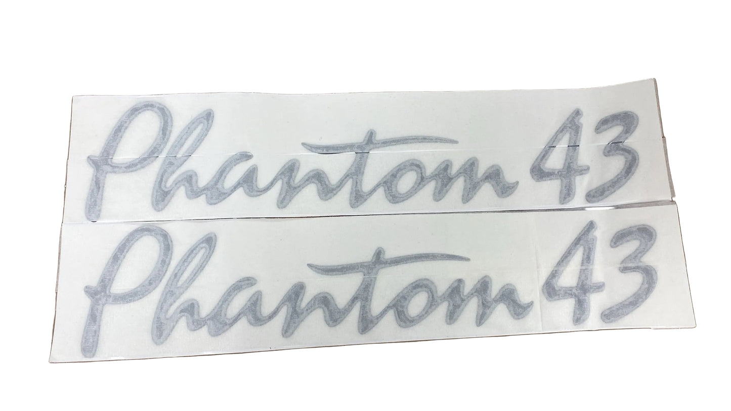 Fairline Phantom 43 Decal (Pair)