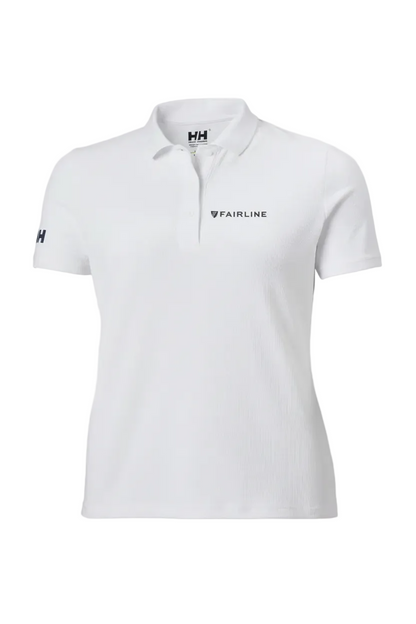 Fairline Women Crew Tech Polo White S