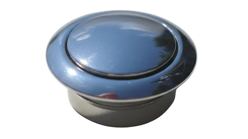 Push button Chrome plated