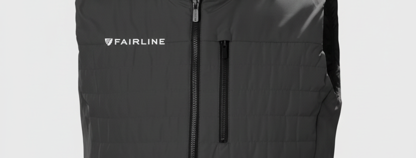 Fairline Crew Insulator Vest  Ebony XL