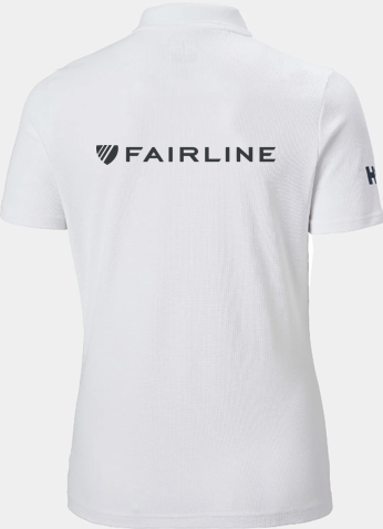 Fairline Women Crew Tech Polo White M