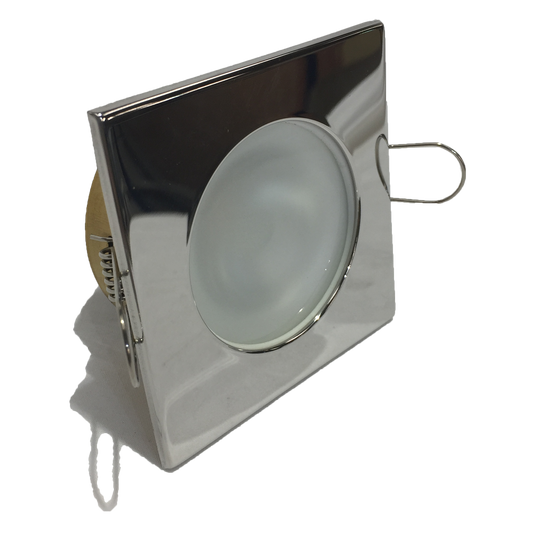 LIGHT BLAKE LED SQ WHITE RECESSED RPP