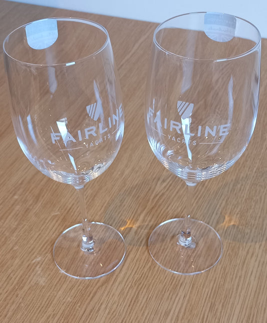 Glass Crystal Wine (Pair)