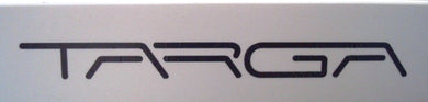 Label Targa Helm Logo Vinyl