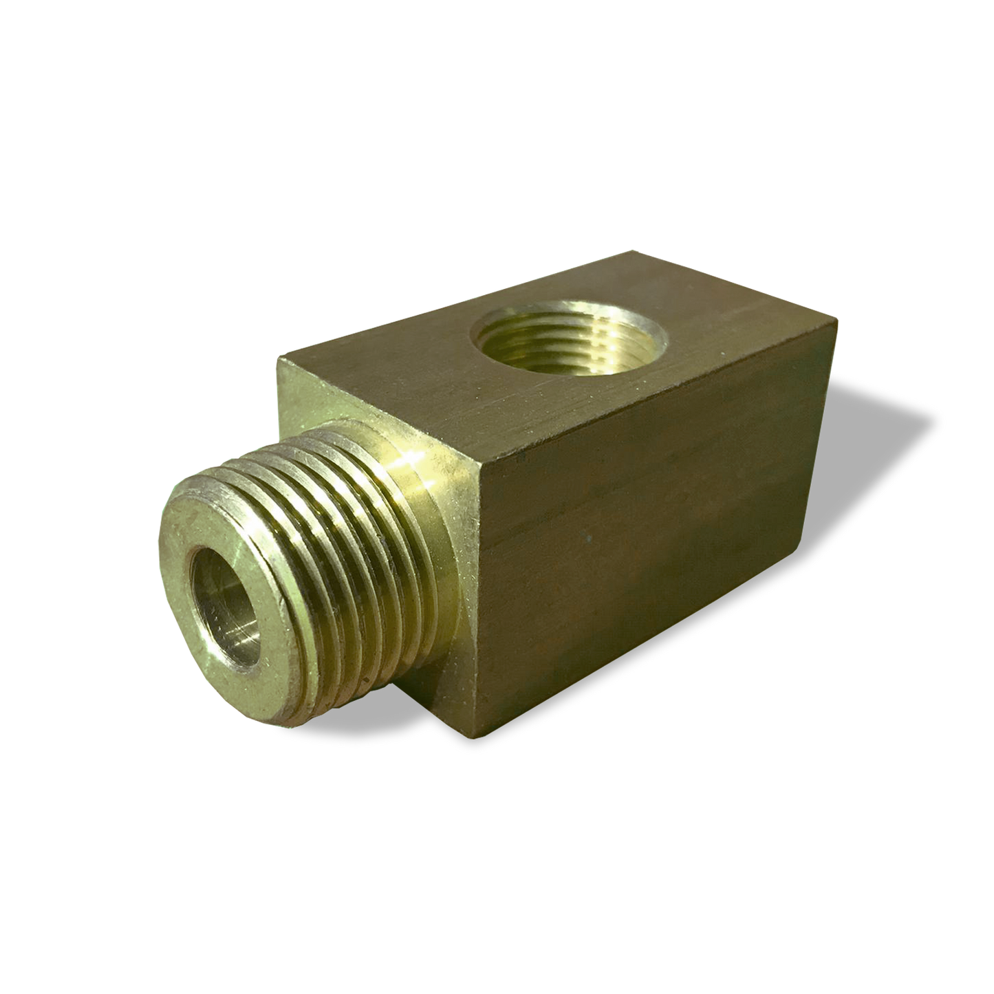 Fitting Fuel 1/2"(m)x 3/8"(f)x1/2"thread