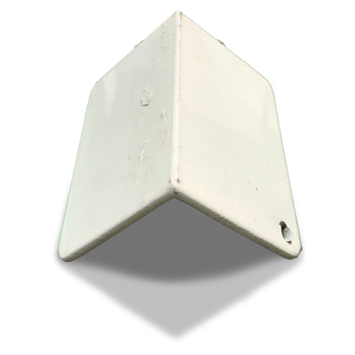 Painting Angle Bracket 50x76mm White S74