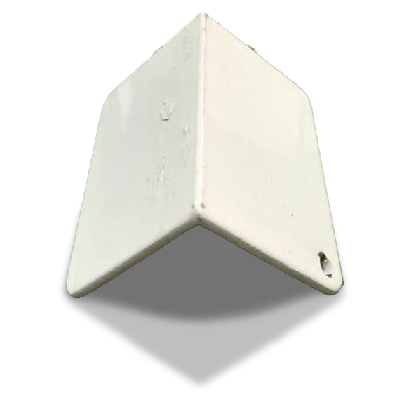 Painting Angle Bracket 50x76mm White S74