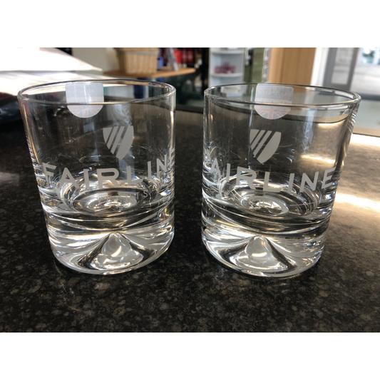 Fairline Yachts Glass Whiskey Tumbler