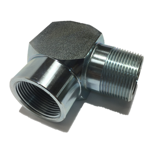 Elbow 1 1/4" NPT M-F PLATED STEEL