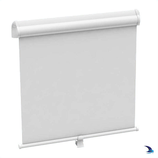 White Marine Roller Blind - Skyshade