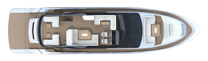 Squadron 68 flybridge teak deck