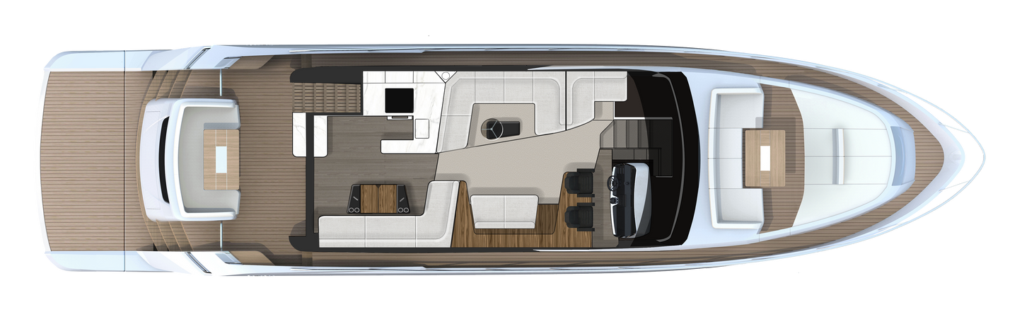 Squadron 68 bathing platform Teak (POA)