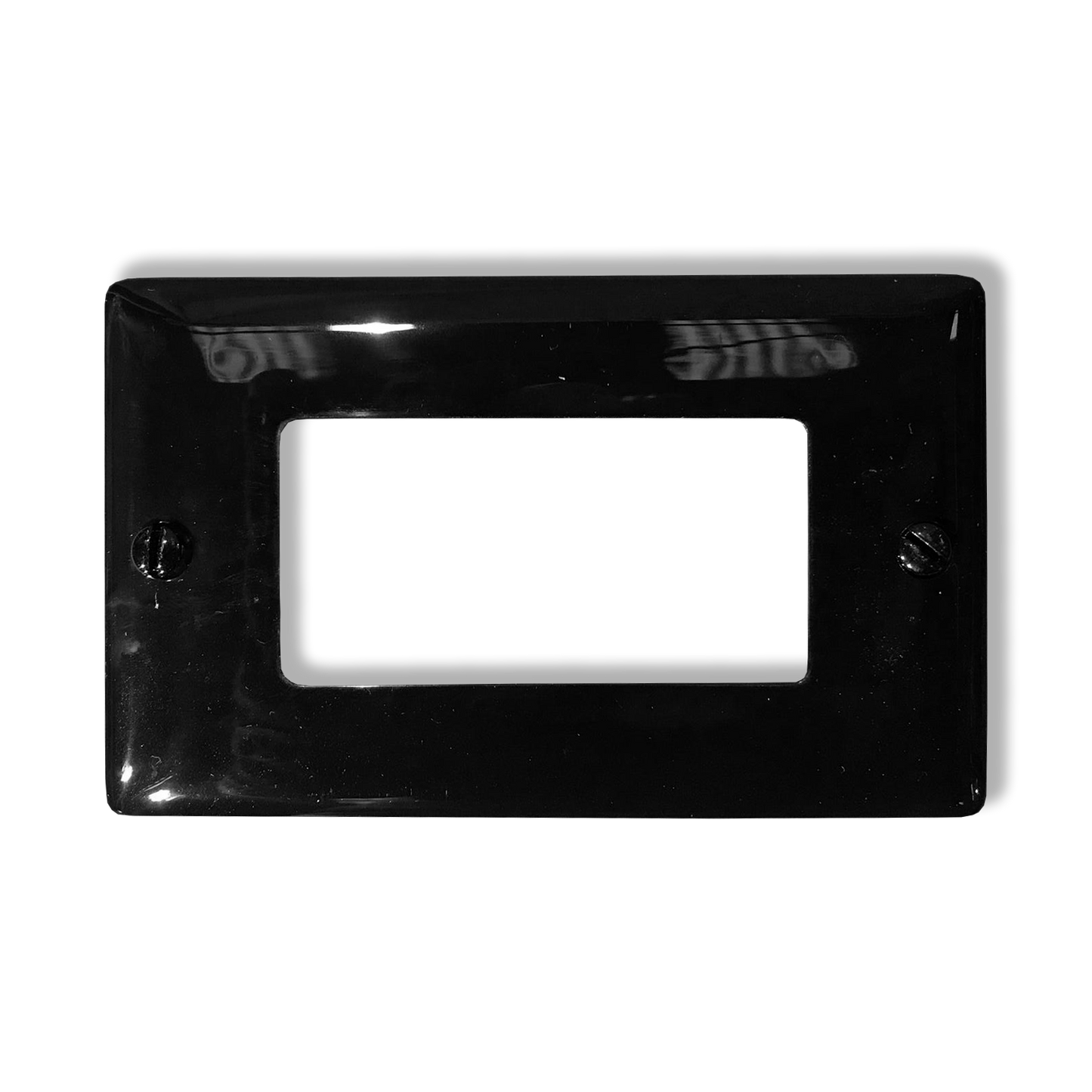 Surround GFI Wall Plate Black