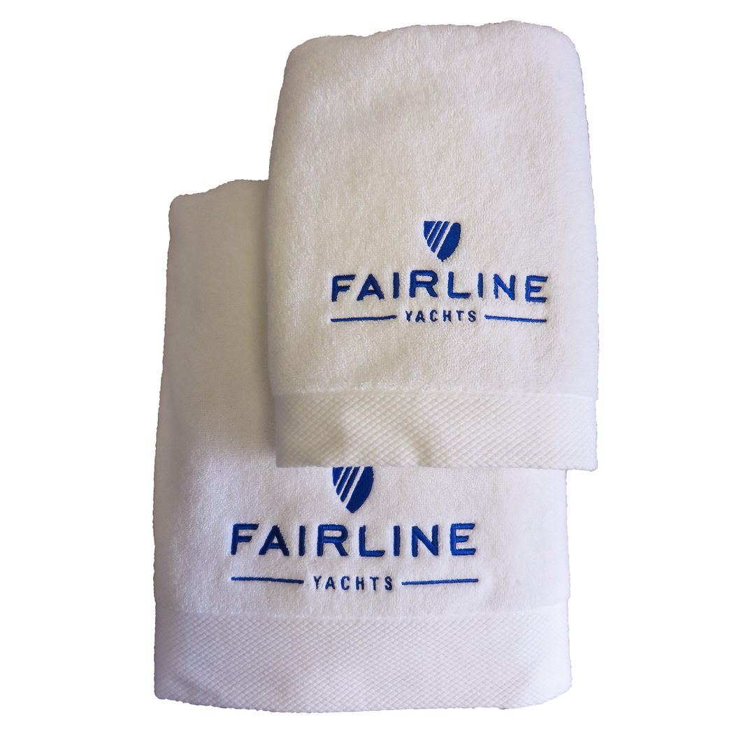 Fairline Embroidered Cotton Towel Set